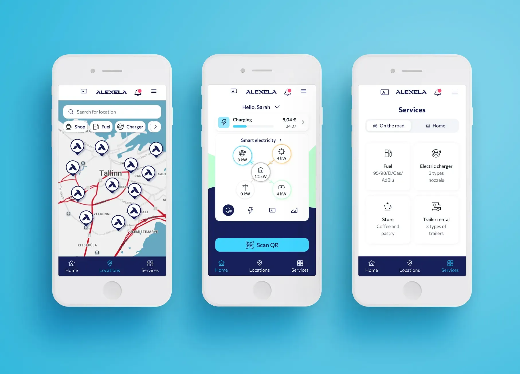 Case study: Alexela app