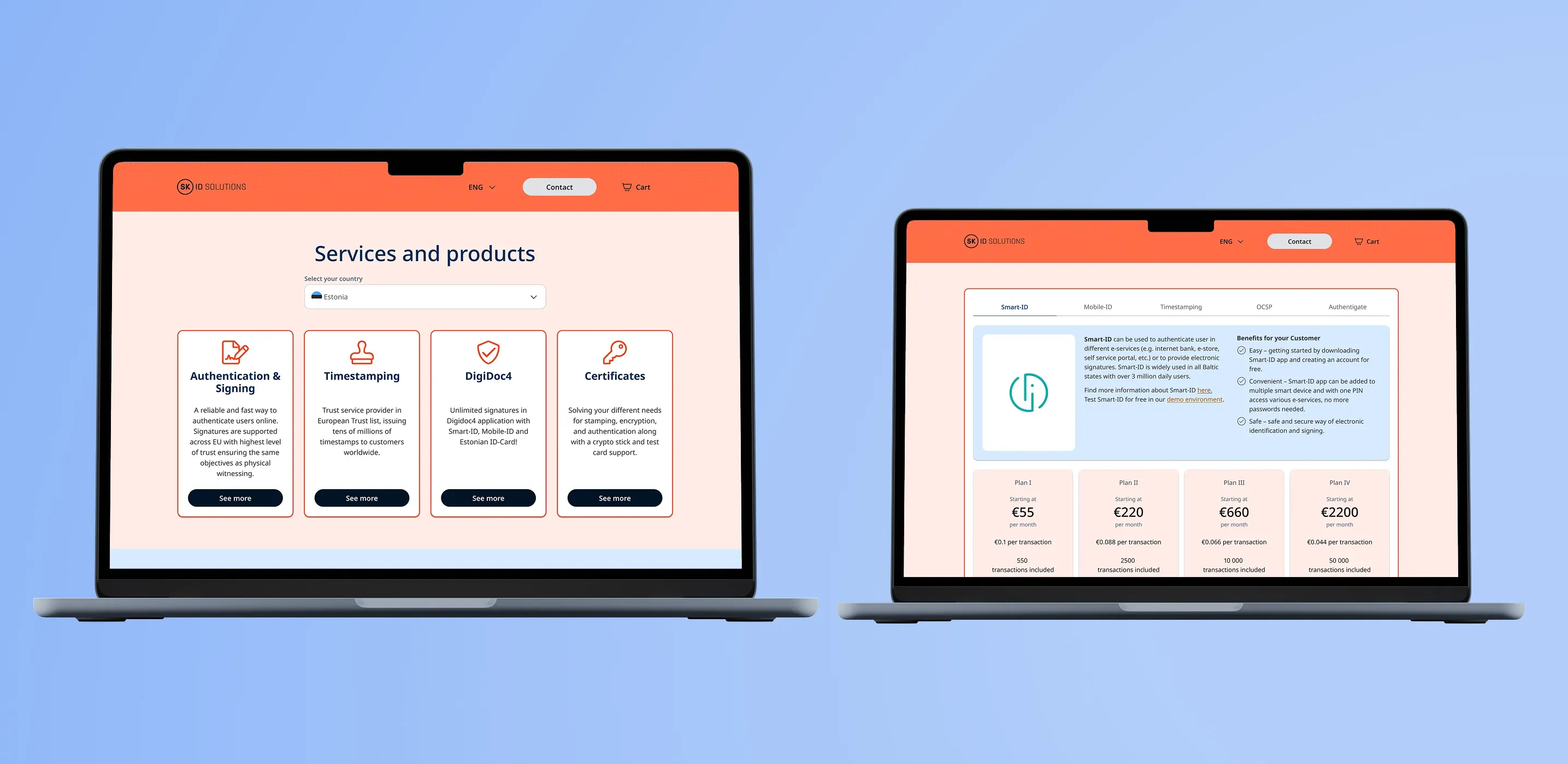 Regular service user ordering new service